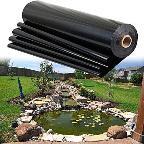 LIMEIDM Bâche pour Bassin Bâche D'étang, Bâches Souples pour Bassin D'agrément pour Étang Extérieur Bassin De Poissons Film De Protection pour Bassin d'eau Jardin Étangs Koï,1x2m