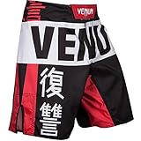 Rojo Venum – Pantalones Cortos de chándal Revenge, Todo el año, Hombre, Color Blanco/Rojo, tamaño L