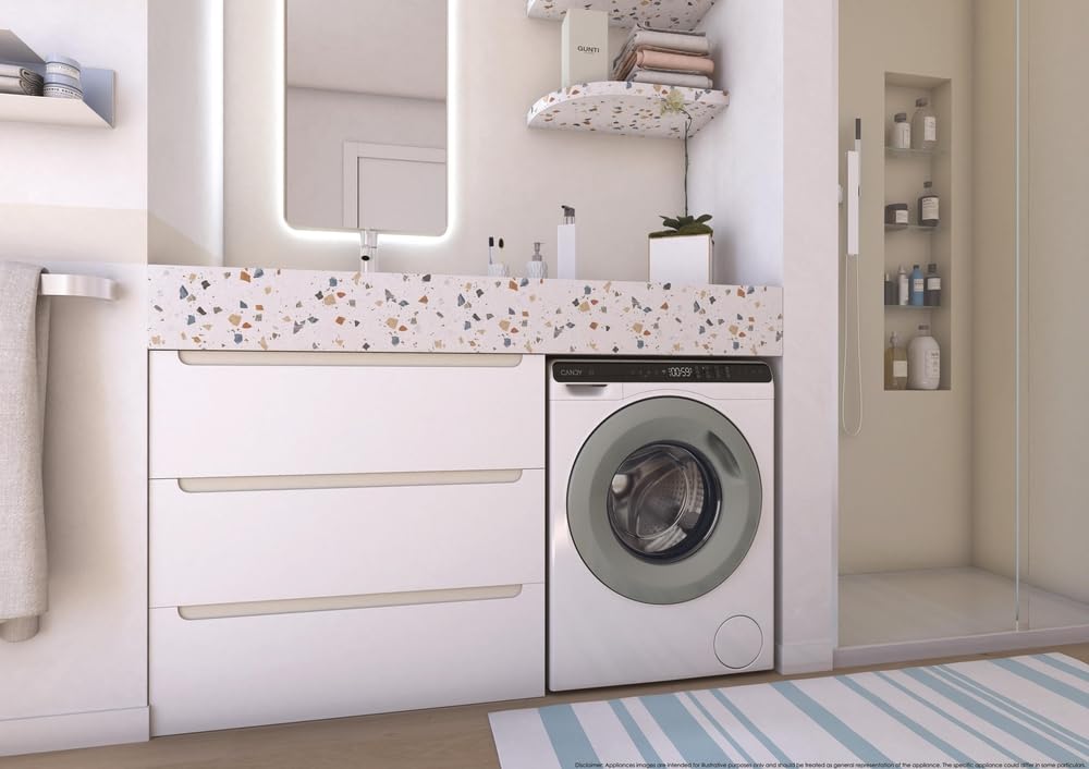 CW50-BP12307GU-S - Lavatrice Slim Compatta 5 Kg Profondità 48 cm 1200 giri Inverter Classe energetica A - 5