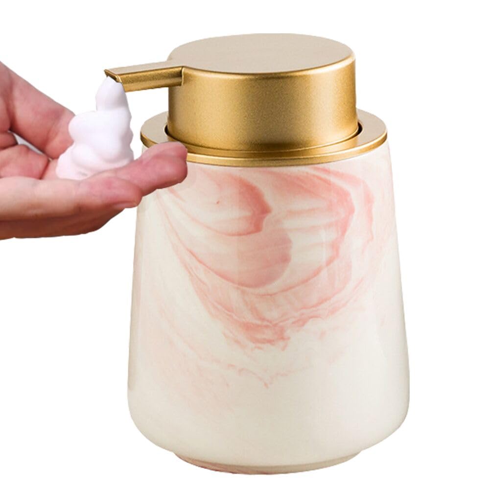 Amazon｜ELECTRO-WEIDEWORLD ソープディスペンサー 陶器 泡 380ml