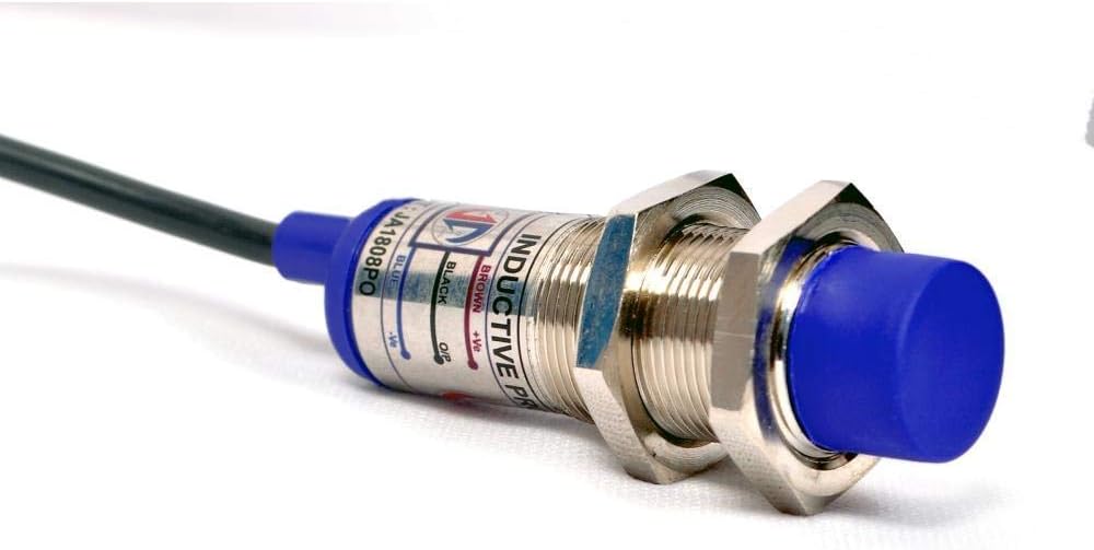 M18 PNP No Inductive Proximity Sensor 06-36 VDC SENSING 8MM with 2 MTR 3 Core Cable