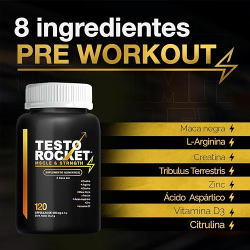 Vitamínicos, mens testo Marca TESTO ROCKET (2)