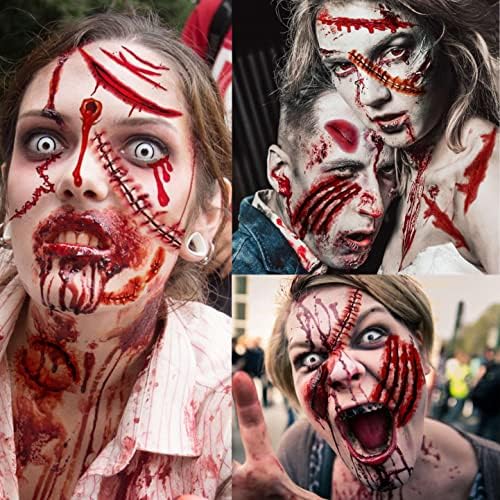 VANTATY Fake Scar Tattoos