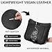 BOSTANTEN Crossbody Bags for Women Trendy Vegan Leather Hobo Handbags Fashion Shoulder Bags Purse with Adjustable Guitar Strap Classic Black