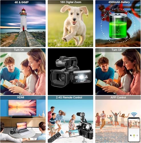 Self Cleaning professional 4K cinema camera Bundle product image