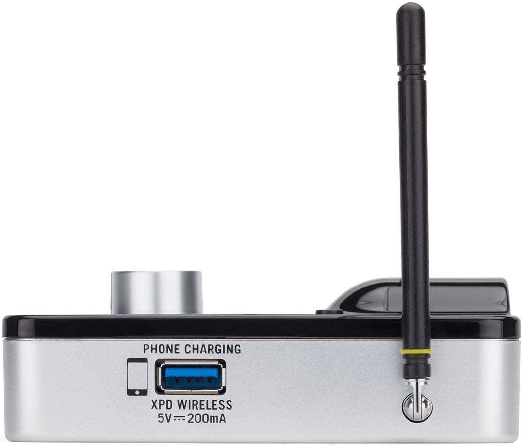 Samson AR99m Micro Receiver side view with USB port