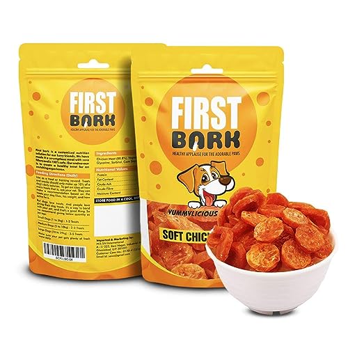 First Bark Yummylicious Jerky Dog Treats Soft Chicken Ring, 70 g (Pack of 12) with Free Jerhigh Stick Made with Real Chicken Meat 40g Sold by DogsNCats (B09XBM2QZ3) Amazon Price History, Amazon Price Tracker