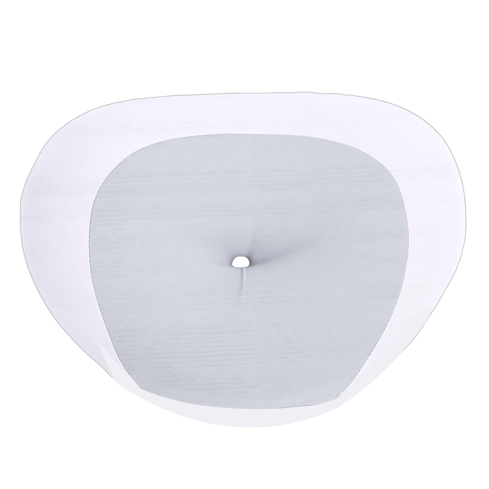 Sxhlseller Cuscino da Viaggio per Supporto Collo |Cuscino Cervicale in Memory Foam per Aereo, Pisolino in Auto, Campeggio e Ufficio, Grigio (GREY)