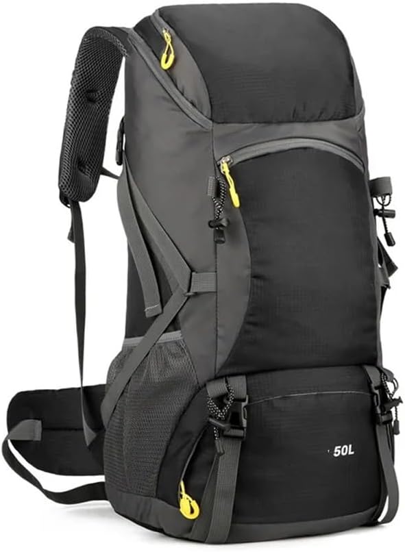 50L Travel Backpack Camping Hiking Bag Tourist Rucksack Waterproof Outdoor Sports Climbing Mountaineering