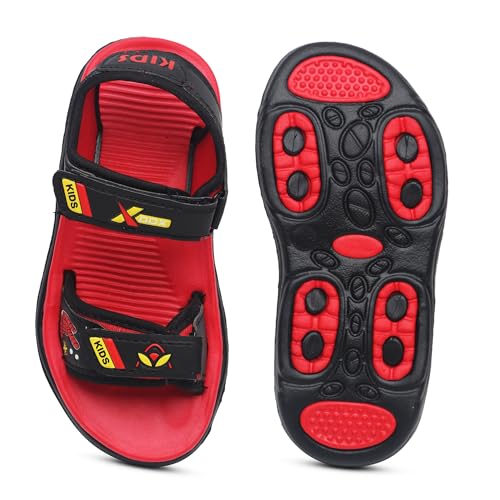 Image of Soft EVA Sole Stylish Sandals for Kids with Adjustable Back Strap |Comfortable and Light Weight, Anti Skid and Waterproof | For Everyday use for Boys and Girls