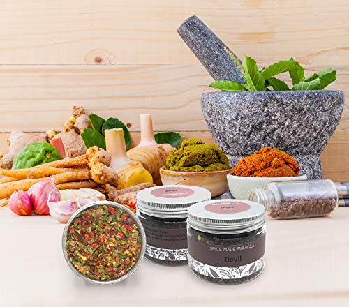 Spice Made Miracle Kruidenmix Devil - de beste kruiden voor Chili en Spicy Hot Dishes - Spice Rub voor Barbeque… - Afbeelding 6