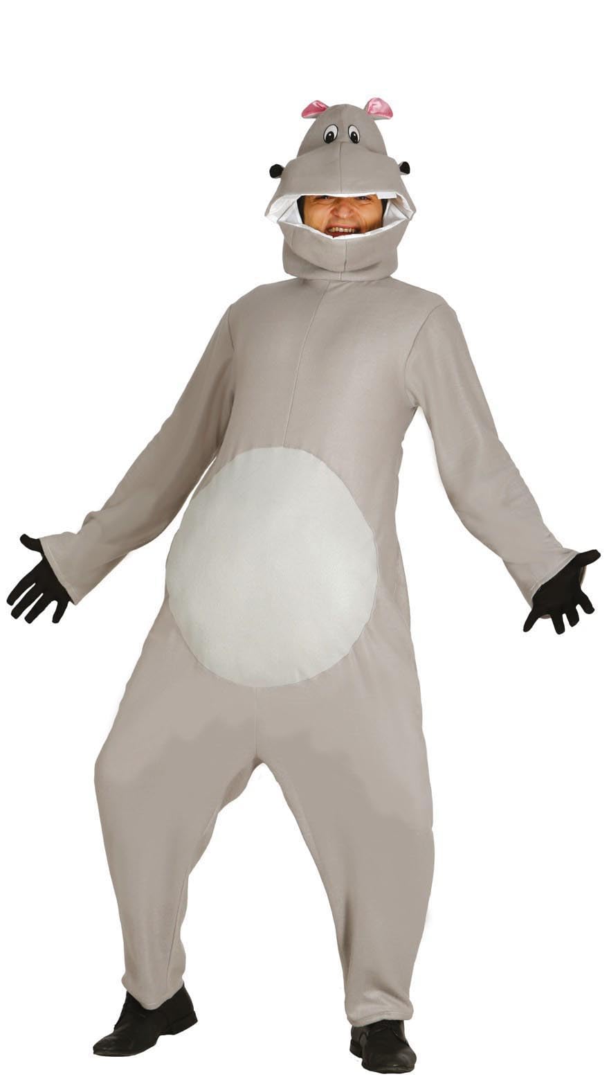 FIESTAS GUIRCA Adult Gray Hippo Costume