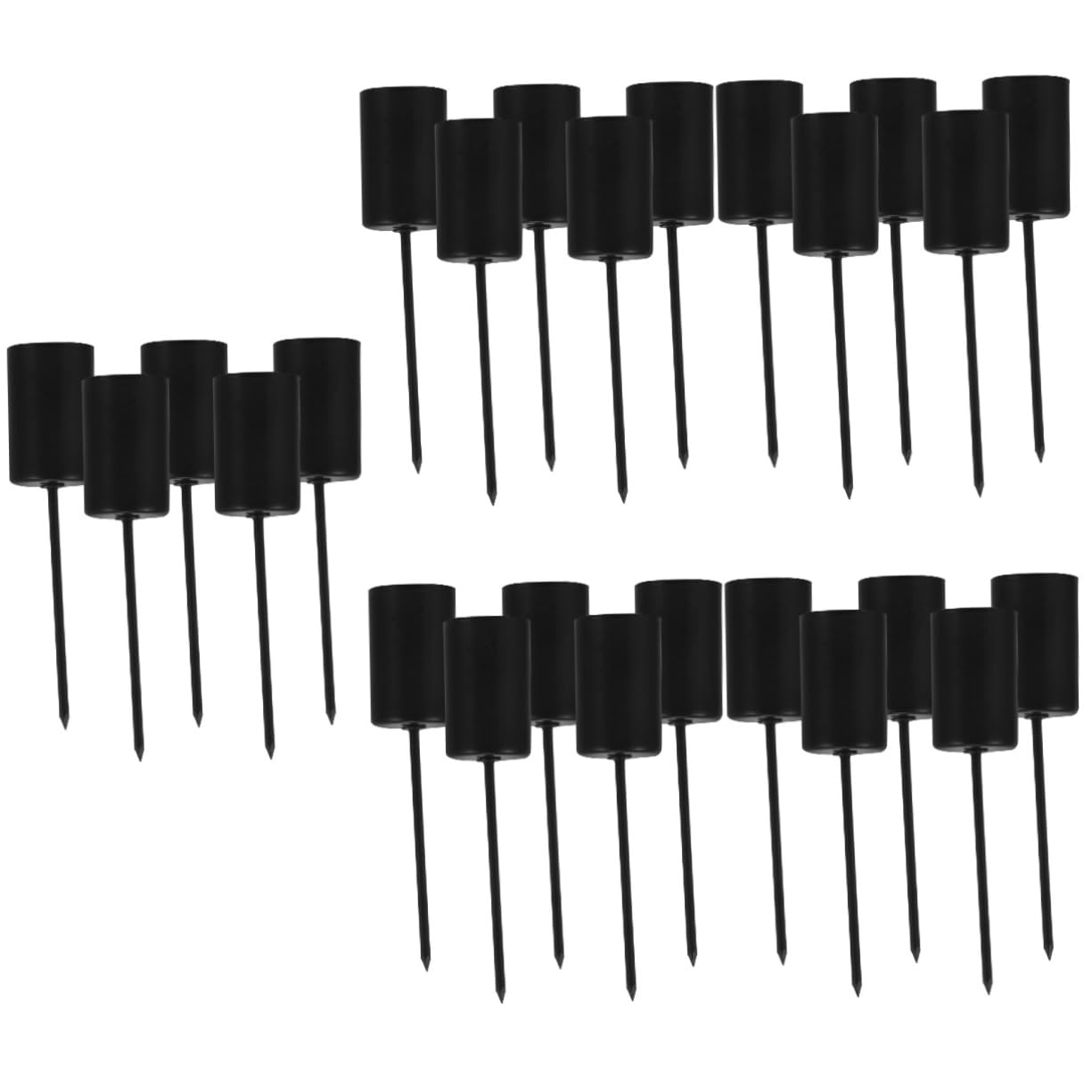 VINTORKY 5sets Break Resistance Metal Candle Cup Christmas Tree Decor Multi-Purpose Candle Holder 5pcs*5