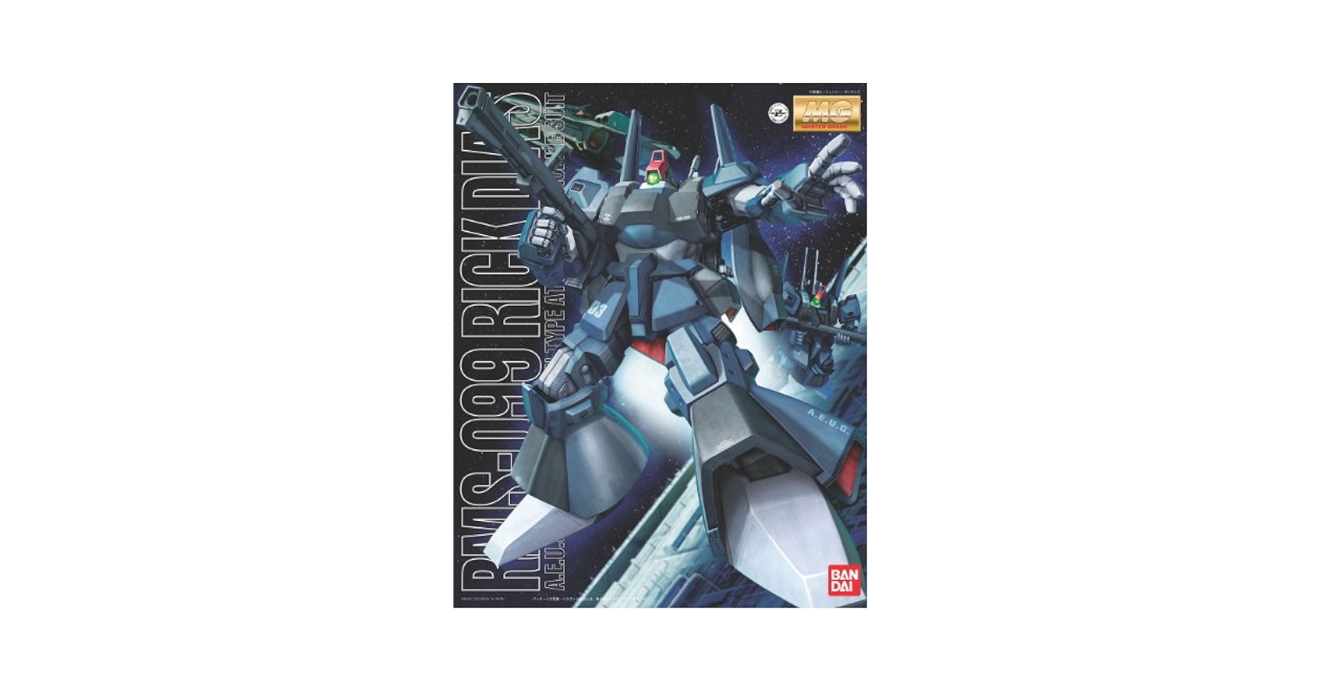 VF7B16 未組立 MG 1/100 RMS-099 RICK DIAS MG 1/100 RMS-099 Rick Dias (Quarto Use) – USA Gundam Store