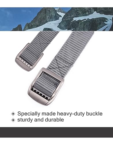 Men's 1.5" Nylon Web Work Belt Simple Everyday Riggers Belt4