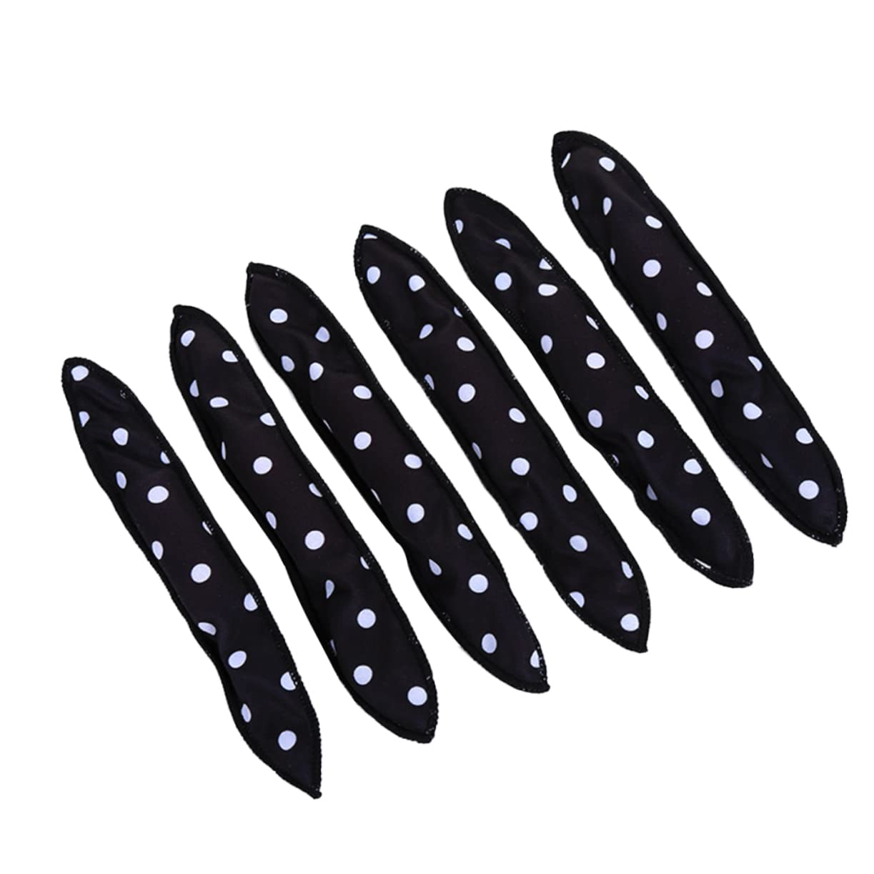 FOMIYES 60stücke Teiliges Haarkurven-tool Flexible Lockenwickler Aus Weichem Schwamm Für Schonendes Styling Ohne Hitze Zum Schlafen Für Unterwegs Schwarz