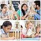 28,5cm Anatomie Modell, Mini Mensch Skelett Modell, Menschliches Körpermodell, 3D Human Body Torso Model für Medizinisches Lehren, Lernen, Bildung, Display, Geschenk
