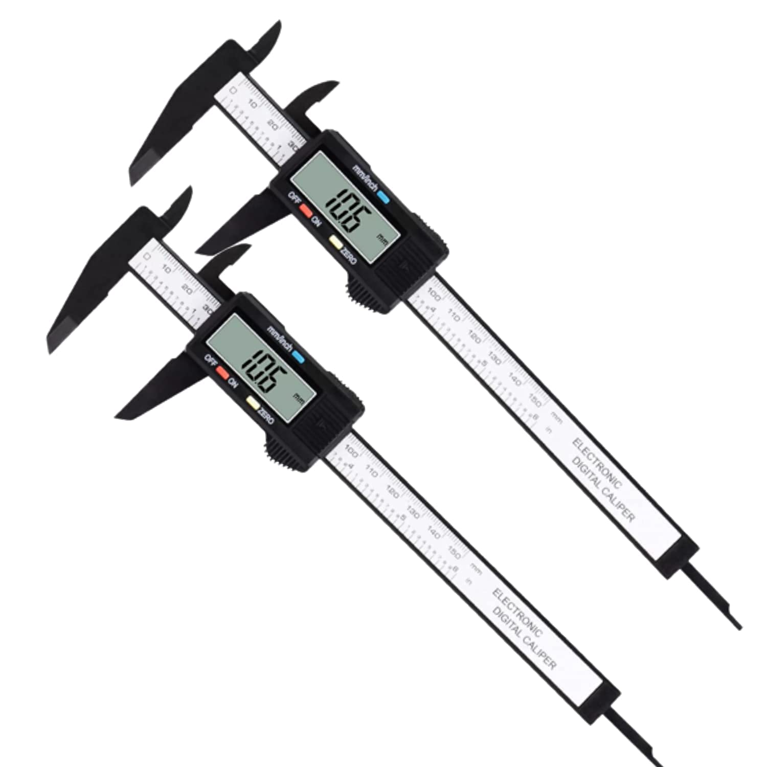 VENEKETY Vernier caliper, Digital vernier caliper, Vernier caliper digital, Vernier caliper 6 inch, Electronic Vernier Caliper Gauge Micrometer, Vernier Caliper with LED Screen (Pack of 02)