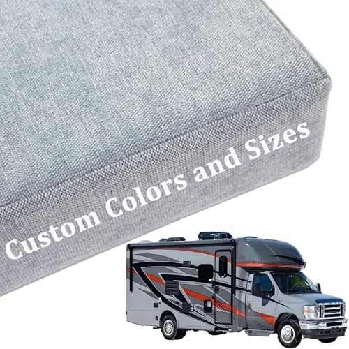 Générique Matelas sur Mesure pour Camping-Car, Matelas épaississant Imperméable sur Mesure, Mousse Confortable Et Douce Au Toucher, Housse Amovible, pour...