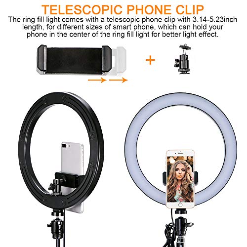 Vingtank LED Luce ad Anello per selfie da 10,2