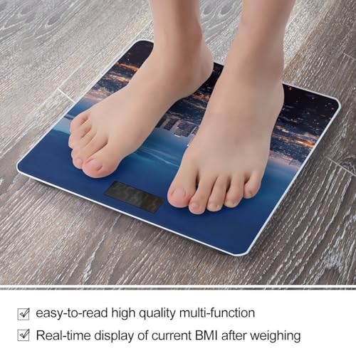 Báscula digital precisa hasta 180 kg con diseño Los Angeles miniatura 5