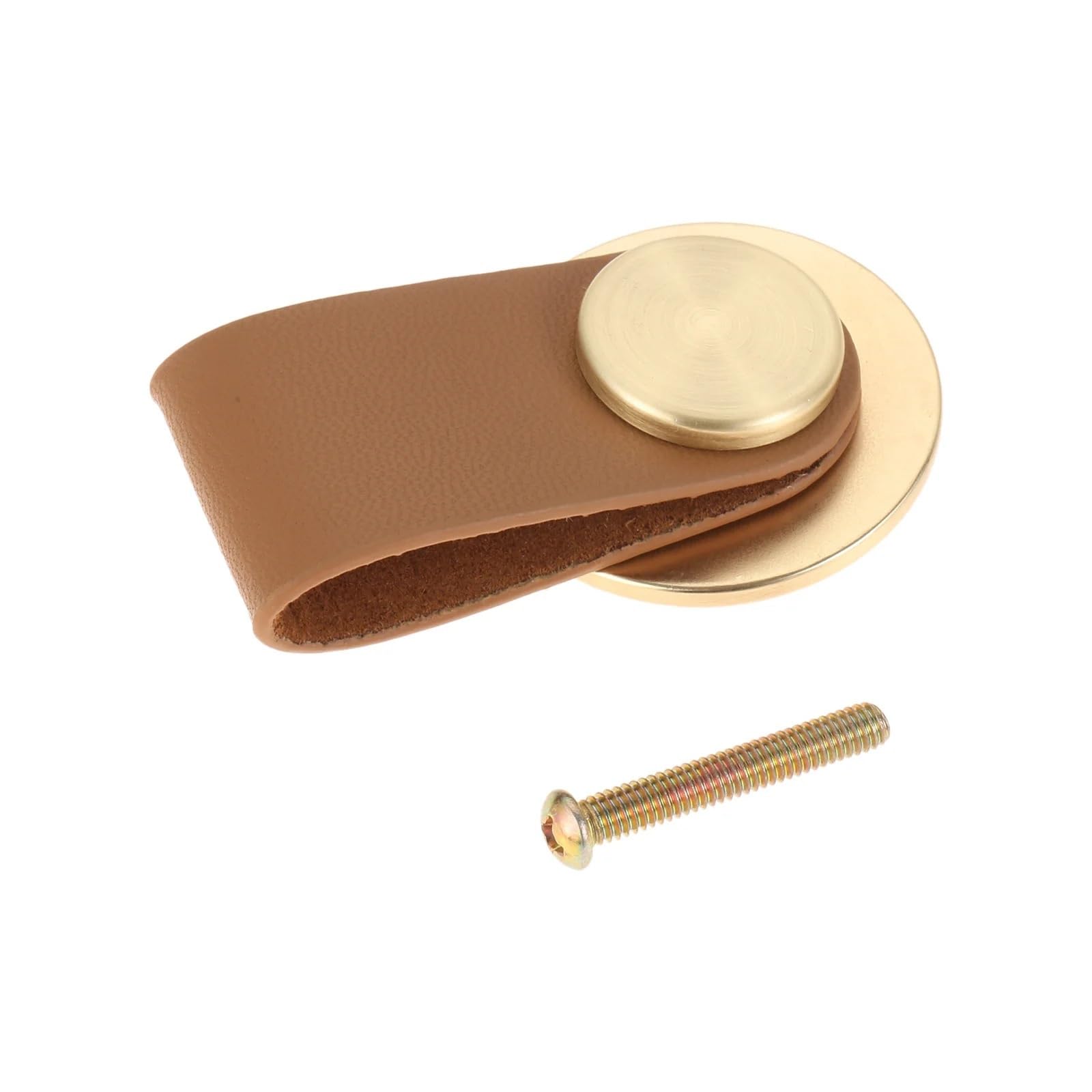 Tirador de cuero suave para evitar golpes en cajones y maletas
