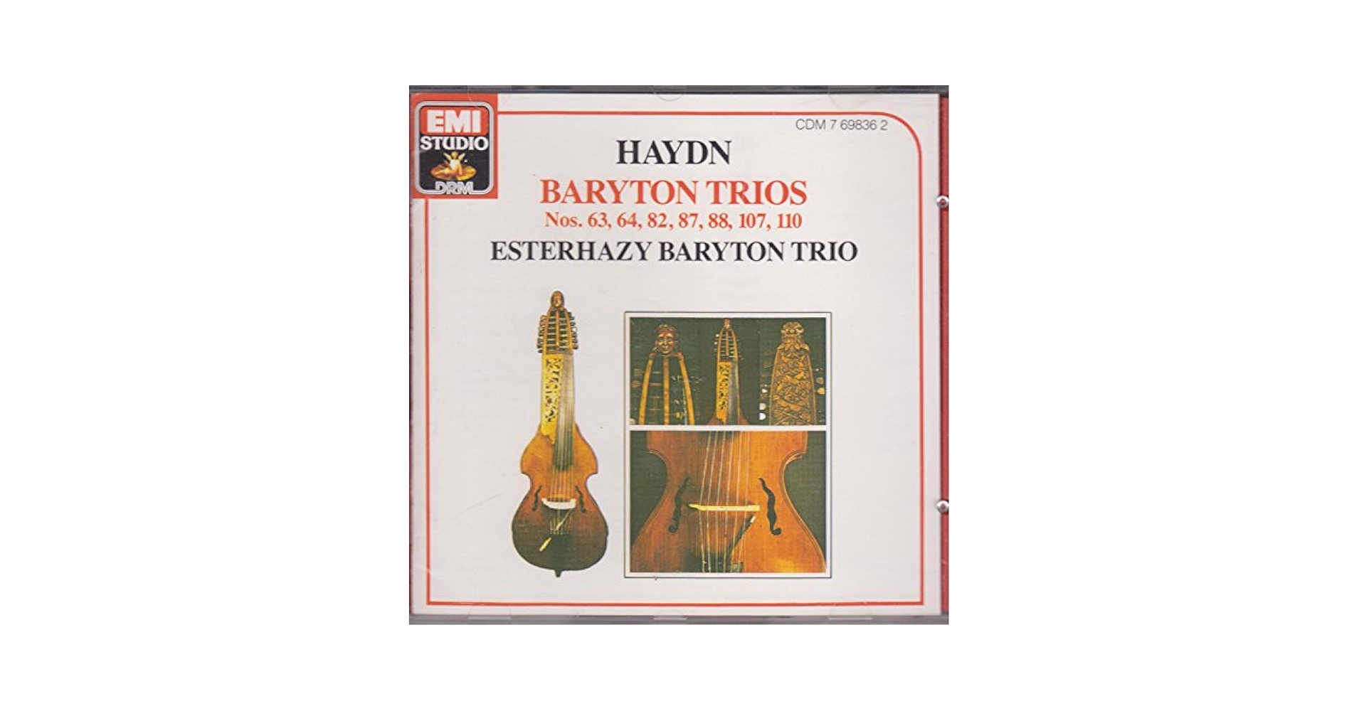 Franz Joseph Haydn: Baryton Trios Nos. 64, 87, 110, 88, 63