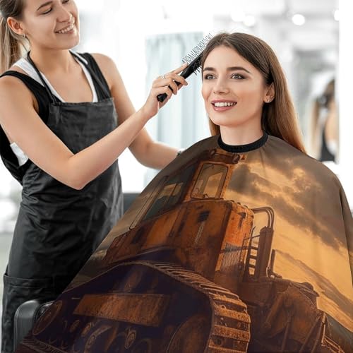 Capa para Corte de Cabello Bulldozer Evening Unisex miniatura 5