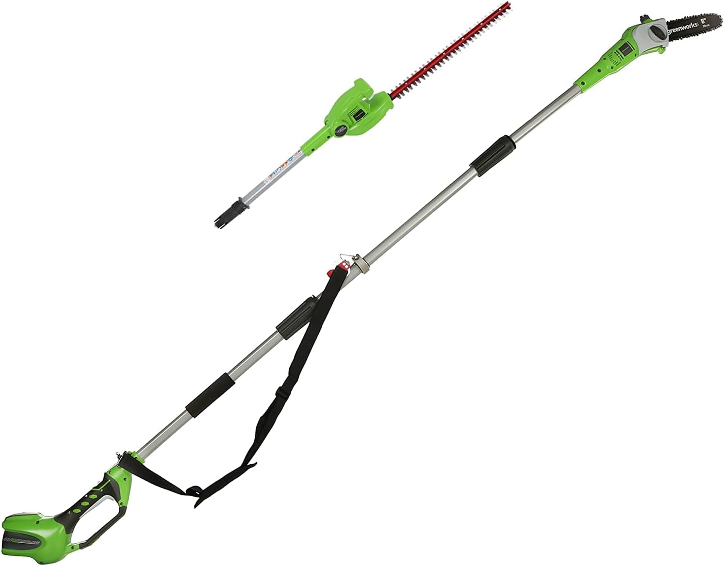 Greenworks 40V 8" Polesaw + Pole Hedge, Tool Only (Gen 1)