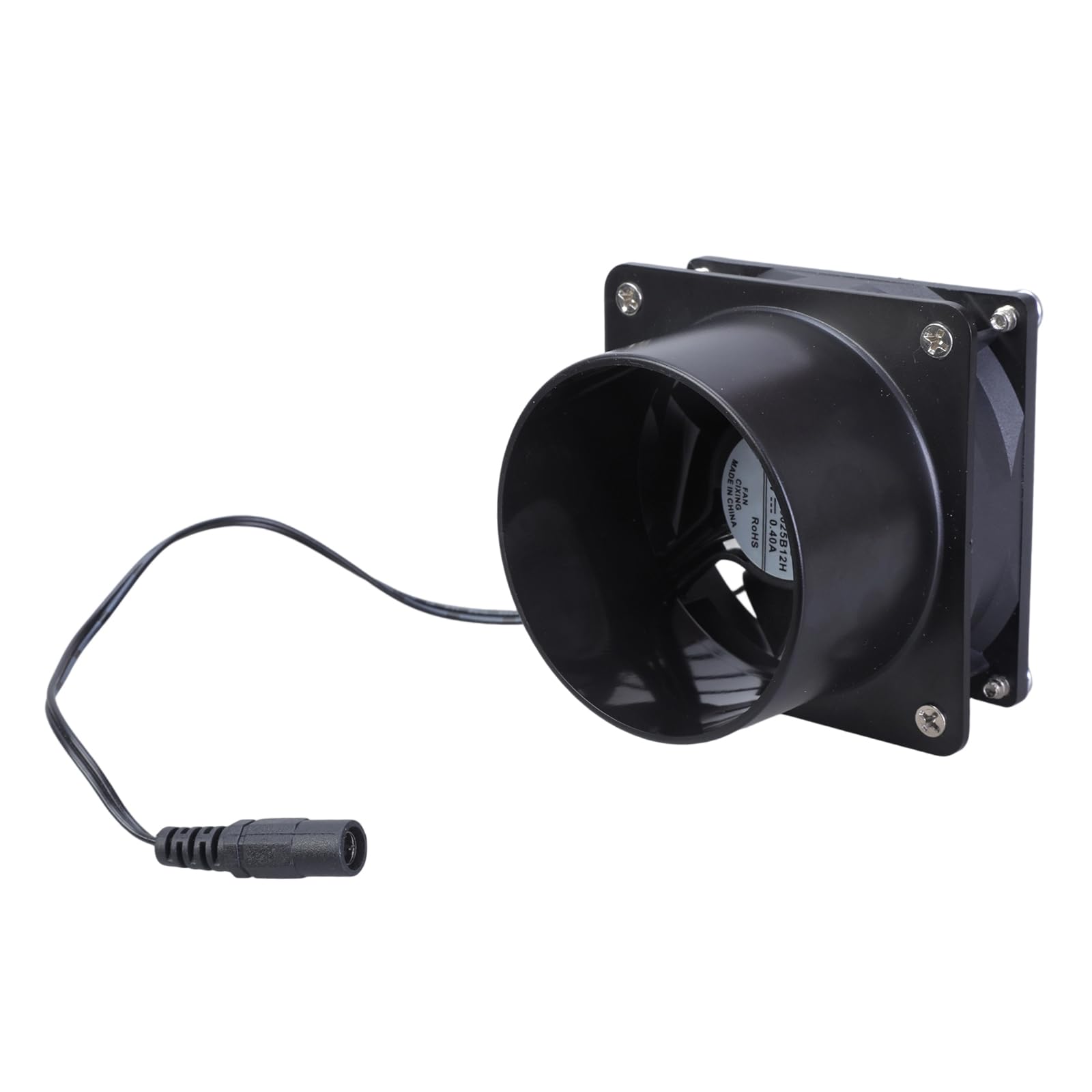 Hgenahgtf 12V Exhaust Fan Home Quiet Inline Pipe Duct Fan Bathroom Extractor Ventilation Kitchen Toilet Wall Air Ventilator Inline