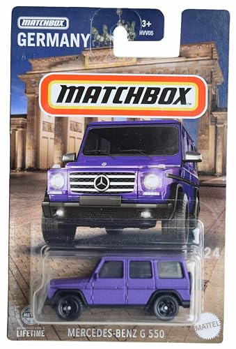Matchbox Mercedes Benz G 550, Germany 13/24 miniatura 1