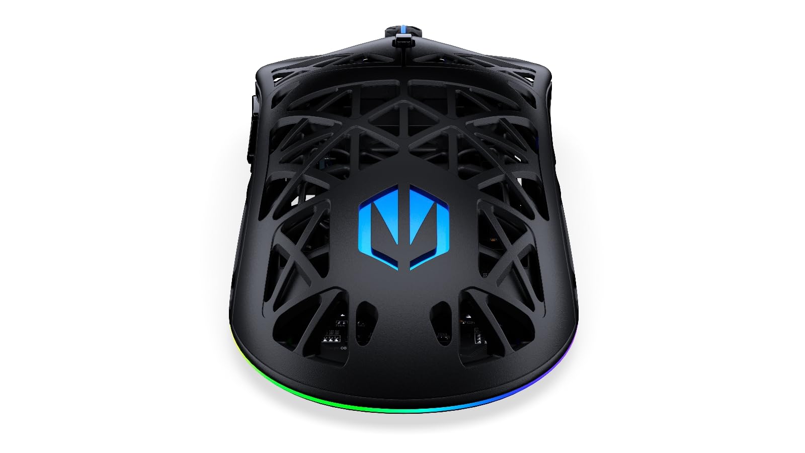 ENDORFY LIV Wireless Gaming Mouse RGB, bezprzewodowa mysz 69 g, PixArt PAW3311, 12000 DPI, Bluetooth, 2.4 GHz, USB-C, Kailh GM 4.0, PTFE