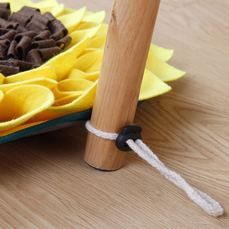 Tappeto Olfattivo Cane Pet Dog Snuffle Mat Naso Odore Formazione Sniffing Pad Alimentazione lenta Ciotola Distributore di cibo Tappeto Alleviare lo stress Lavabile Pieghevole Tappetino Olfattivo Cane