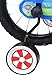 Eden-Bikes Bicicleta 16" Garcon PATROLLA 2 Frenos PB/BIDON AR + Casco de...