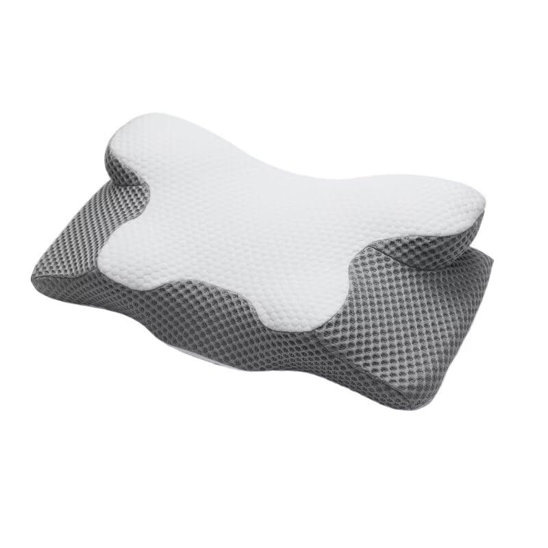 Almohada ortopédica para soporte de cuello, diseño ergonómico para mayor comodidad, ideal para dormir y relajarse, alivia la presión, adecuada para todas las posiciones de sueño