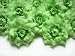 (24) Silk Light Green Roses Flower Head - 1.75" - Artificial Flowers Heads Fabric Floral Supplies Wholesale Lot for Wedding Flowers Accessories Make Bridal Hair Clips Headbands Dress