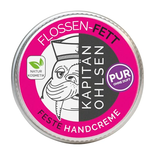 KAPITÄN OHLSEN Flossen-Fett PUR - feste Handcreme für Kletterer und Boulderer - ohne Duftstoffe