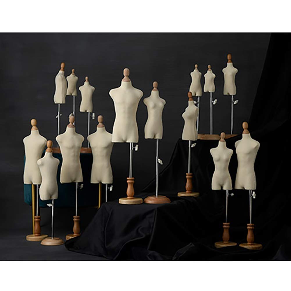 Schaufensterpuppe J-Manikins Kleiner Schneider Dummy, Puppenkleid Form Display Schneiderinnen Puppen Verstellbare Höhe Dekoration Puppenhaus Zubehör (Größe: 13)