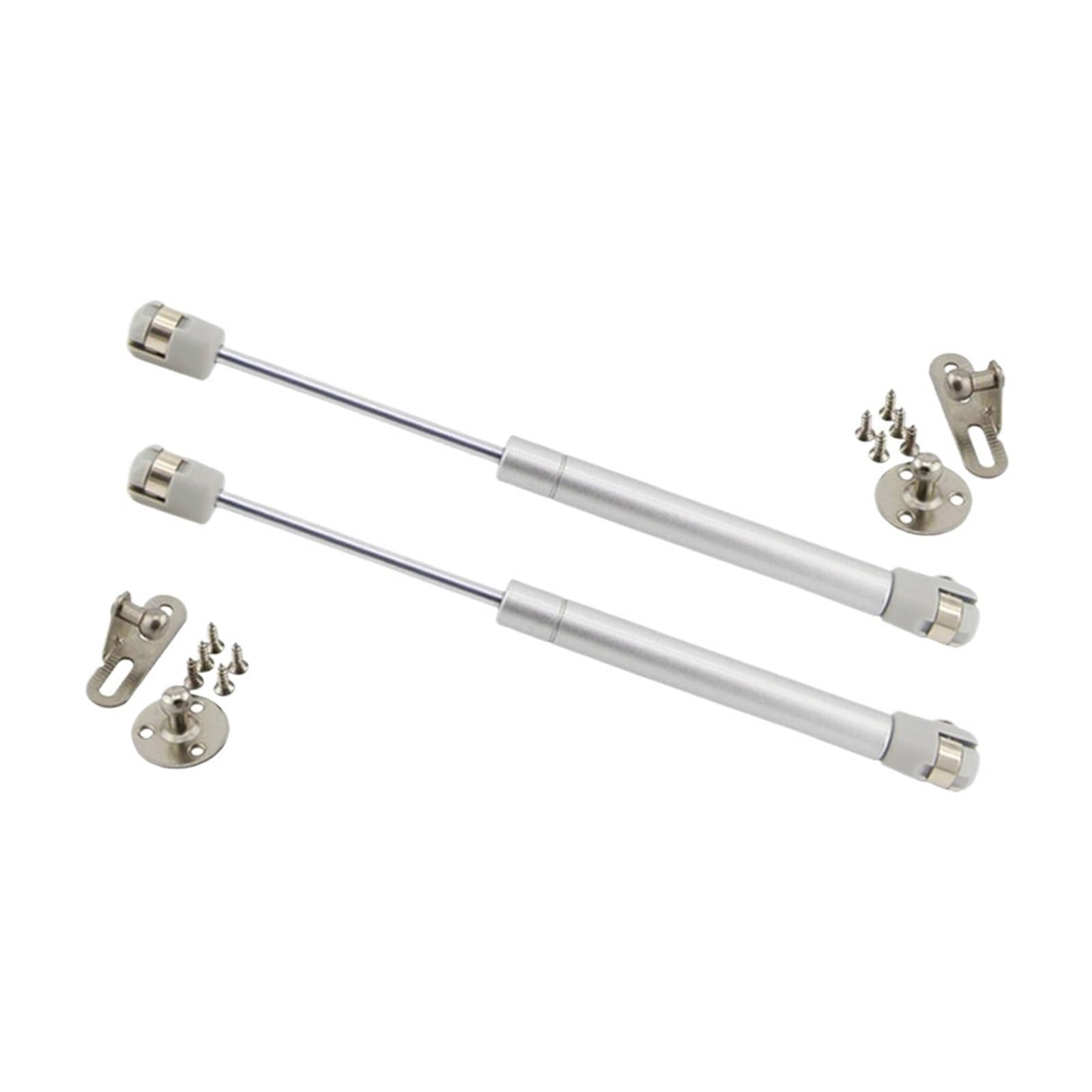 6 Pcs Furniture Hinges Stay Kitchen Cabinet Door Lift Support Pneumatic Hydraulic Gas Spring for Furniture(10KG 100N)