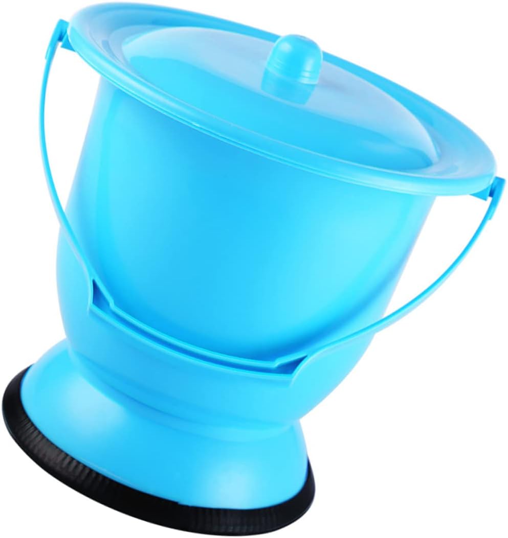 1pc Portable Adult Urinal Pot Cover for Home and Travel Thickened Handheld Urine Container for Women Boy Girl and Elderly Easy to Clean and Use Spittoon for Bedrooms and Outdoors