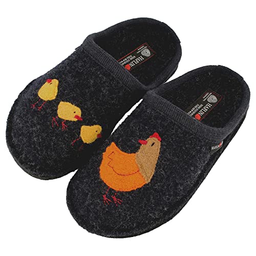 HAFLINGER Women's Gallina Wool Slippers3