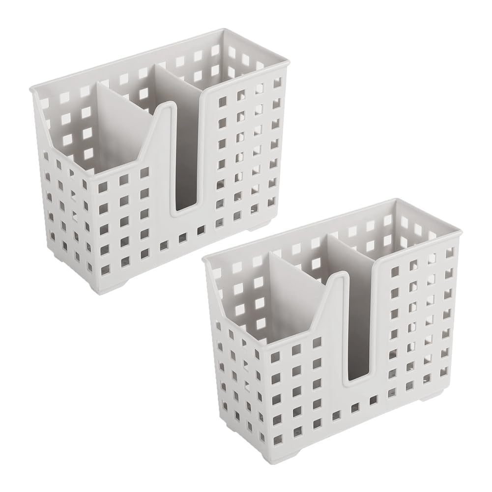 melairo 2 Pack Dishwasher Basket for Straw and Chopstick Dishwasher Utensil Basket Dishwasher Drainer Basket for Washing Drying