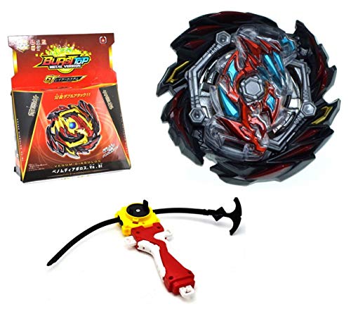 ARUNDEL SERVICES EU Burst-Top La toupie Bey a éclaté Toupie Nouvelle édition Haut de Bataille Lame éclatée avec Lanceur Manuel Stade Jouet bey