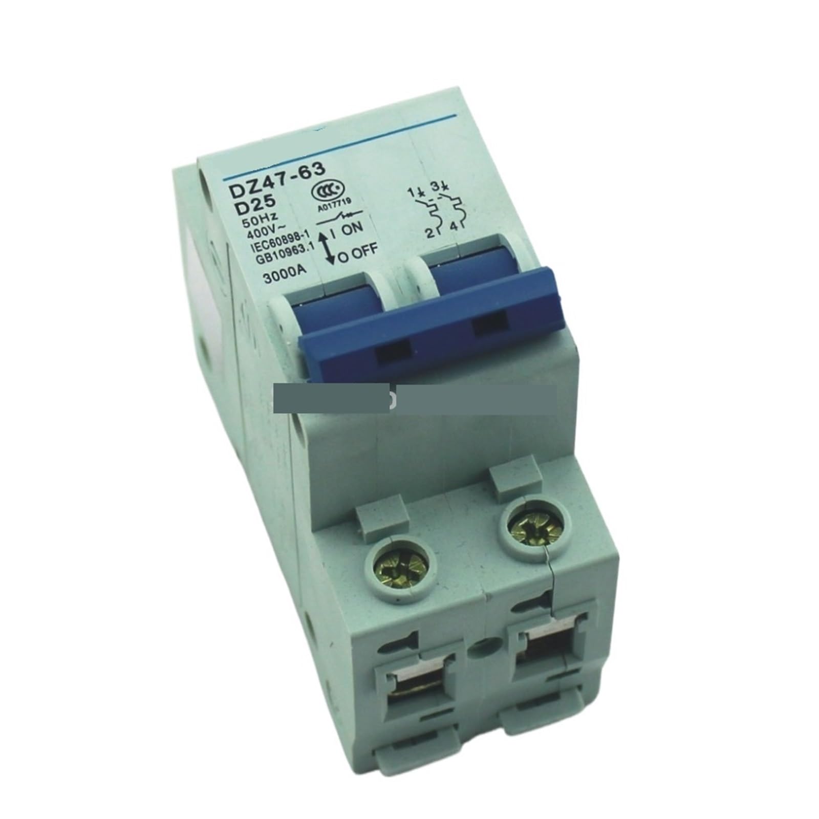 YFHGULBTK 2P 25A D Type 240V/415V 50HZ/60HZ Circuit Breaker MCB 1Pcs