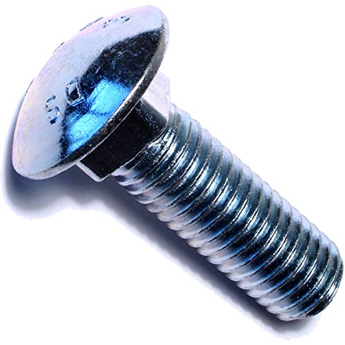 Image of Hard-to-Find Fastener 014973232108 Carriage Bolts, 5 /8-11 x 2, Piece-25, zinc