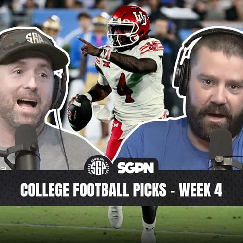 Page de couverture de College Football Picks Week 4 (Ep. 2382)