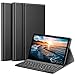 Produktbild Fintie Tastatur Hülle für Huawei MatePad T10s / T10 10.1 Zoll 2020 - Ultradünn leicht Schutzhülle Keyboard Case mit magnetisch Abnehmbarer Bluetooth Tastatur mit QWERTZ Layout, Schwarz