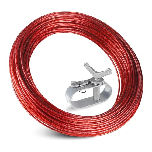 3.Verstärktes PVC lackiertes Stahlseil & Metallspanner für dauerhafte Poolüberdachung Sicherheit runde/oval/rechteckige Schnur