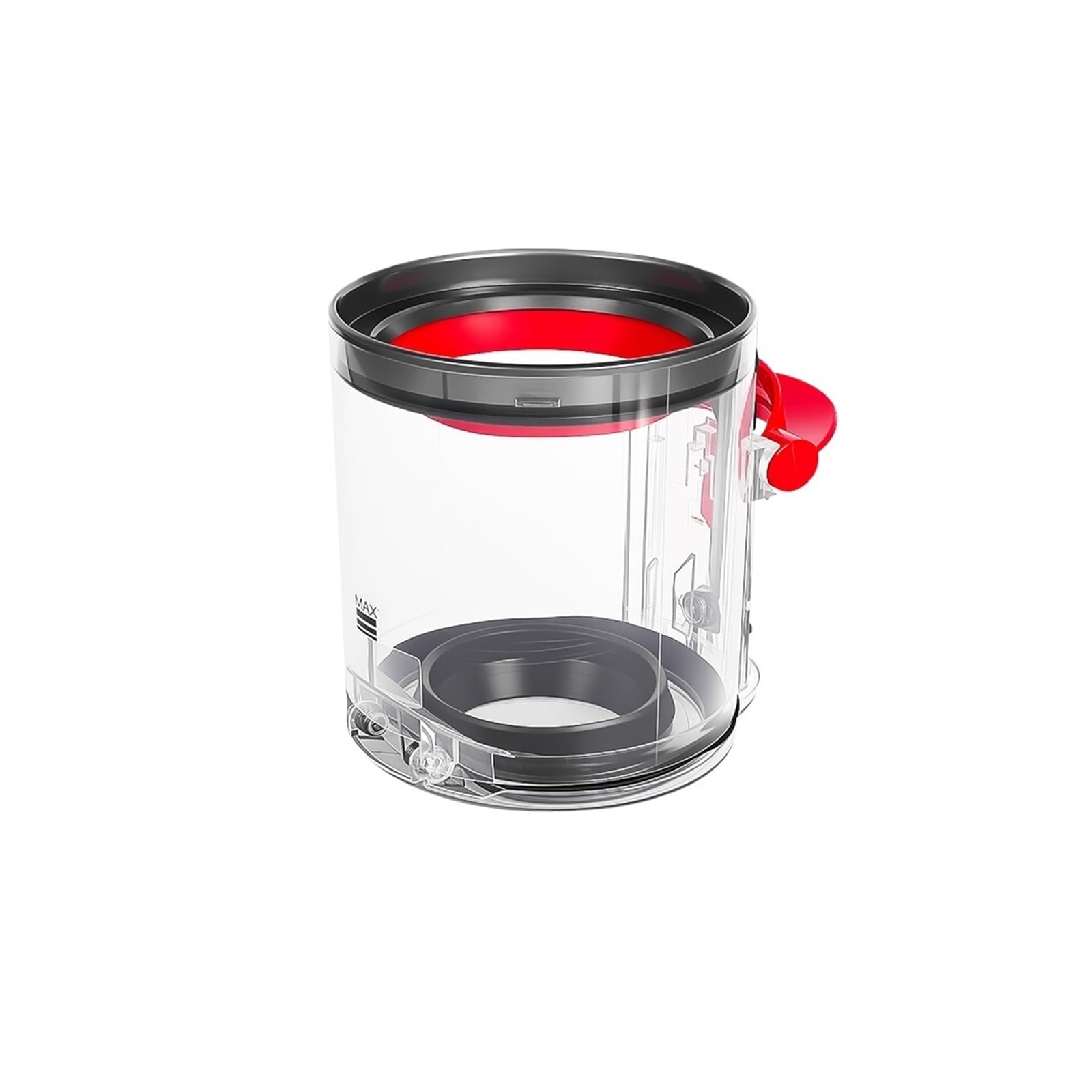 Pattumiera, compatibile con Dyson, V10 Digital Slim V12 Detect Slim SV18 SV20 Aspirapolvere senza fili Trasparente Contenitore for pattumiera Accessori