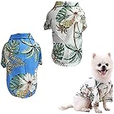 【Tela Cómoda】: Nuestras camisas para mascotas están hechas de telas de gasa seleccionadas de alta calidad que no son pegajosas, suaves al tacto, cómodas y agradables para la piel, y tienen buena transpirabilidad.